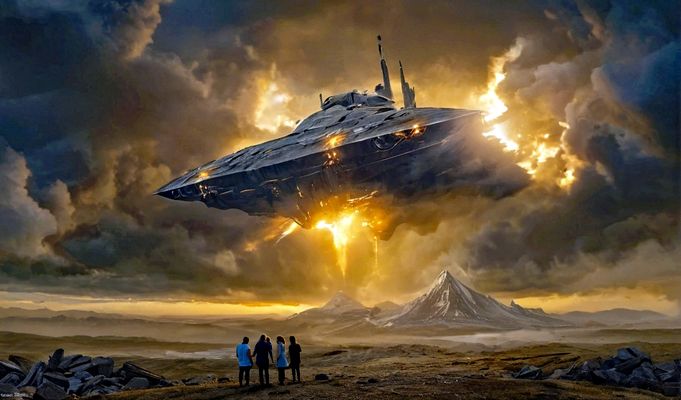  Mysteriöses Objekt landet im Hochgebirge