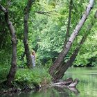 Mysterious Girl At The Lake II