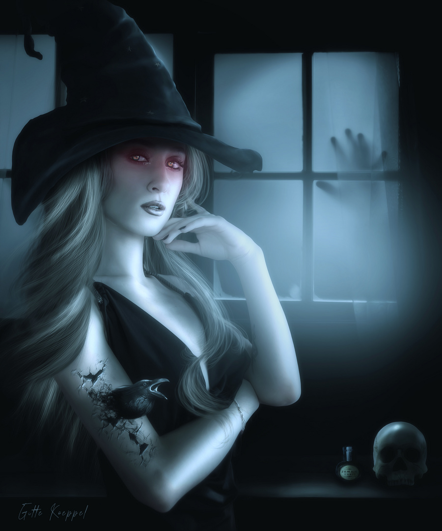 -mysterious witch-