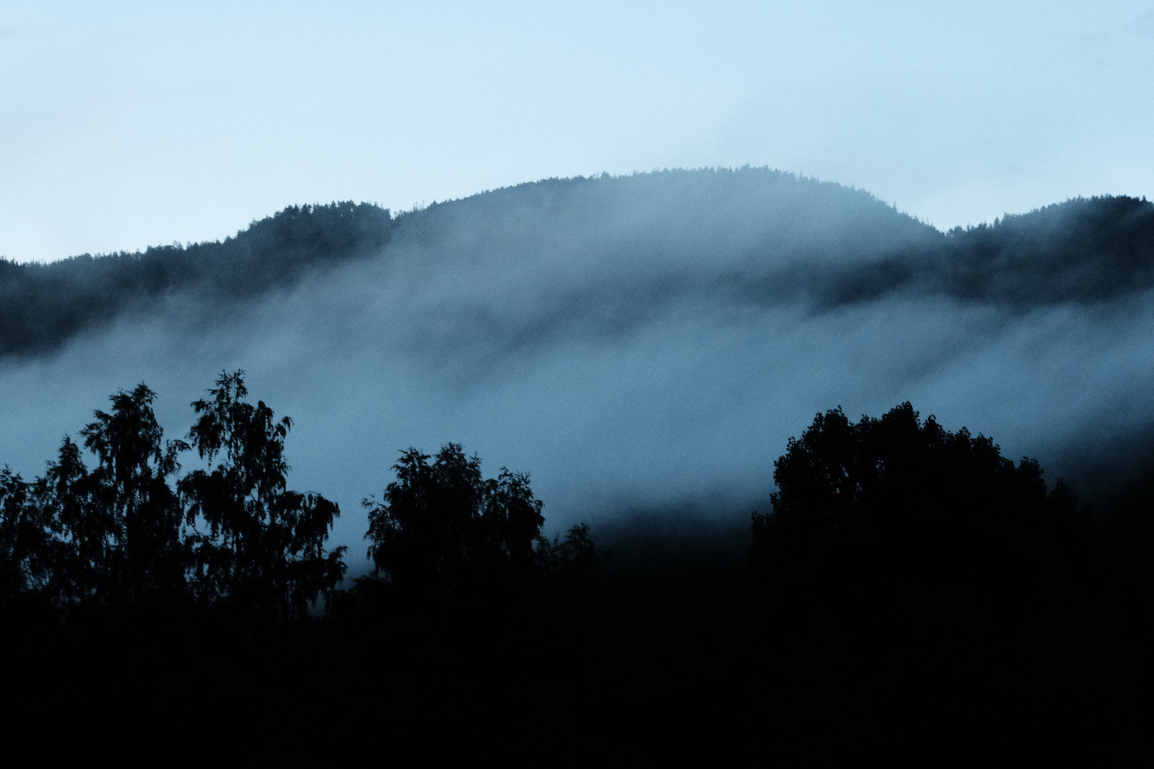 Mystic fog in the valley