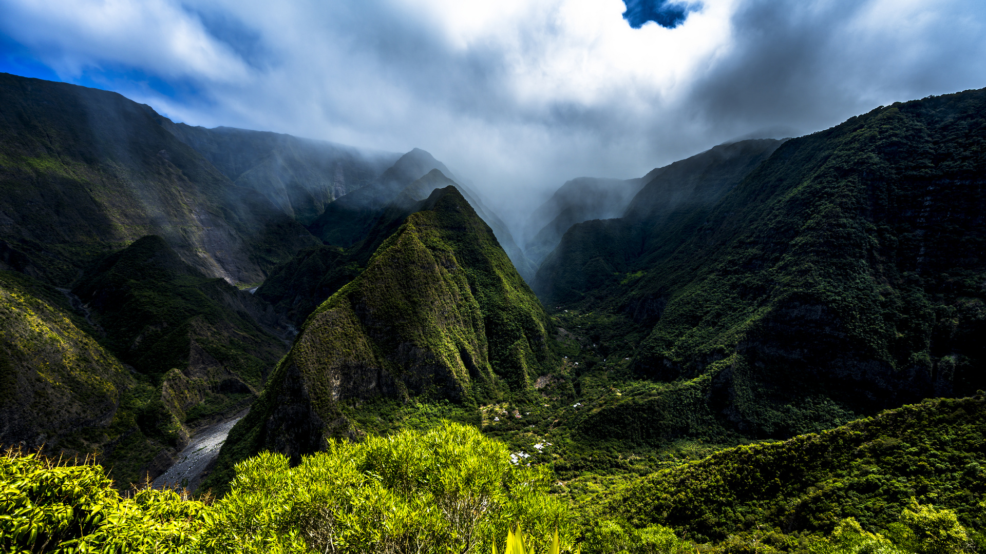 Mystic green valley