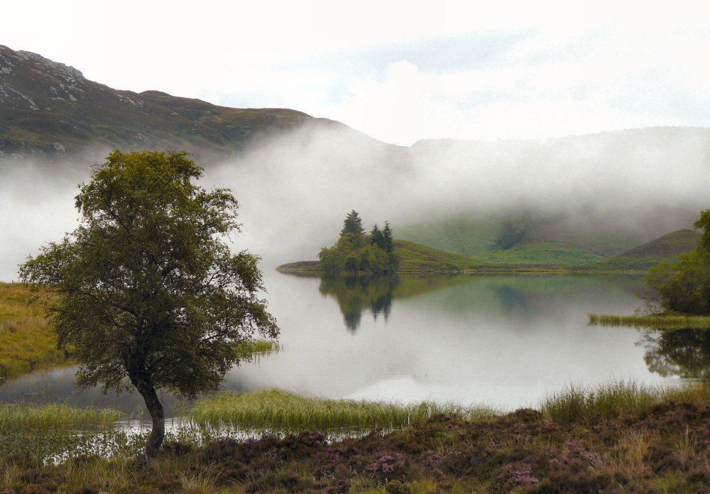 Mystic mist over Loch Tarff