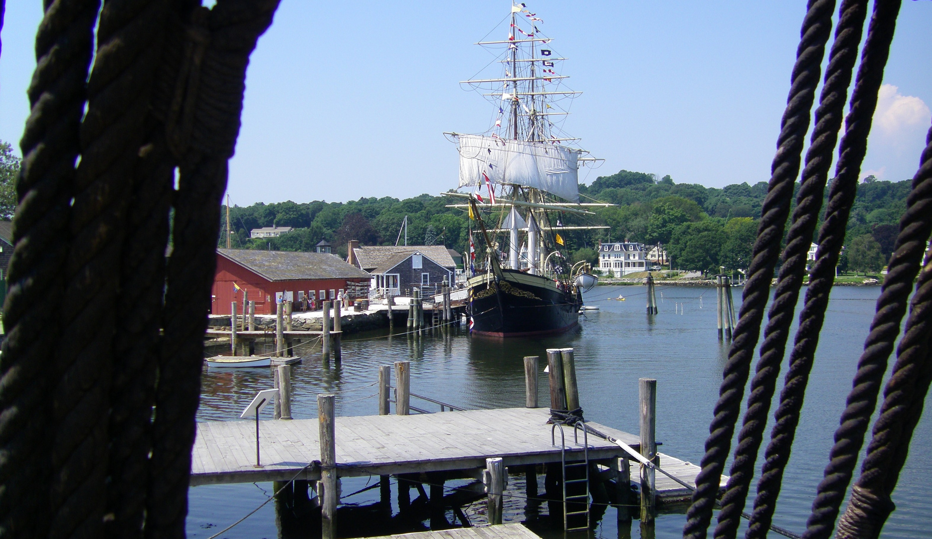 Mystic Seaport open Air Museum