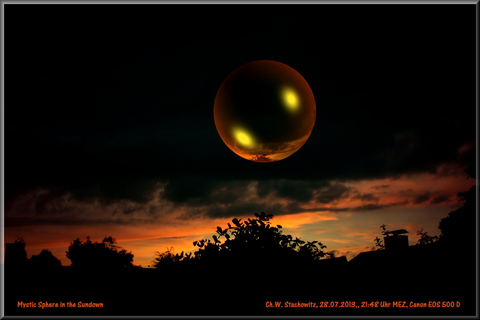 Mystic Sphere in the Sundown