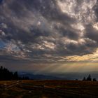 Mystische Abendstimmung auf dem Kandel