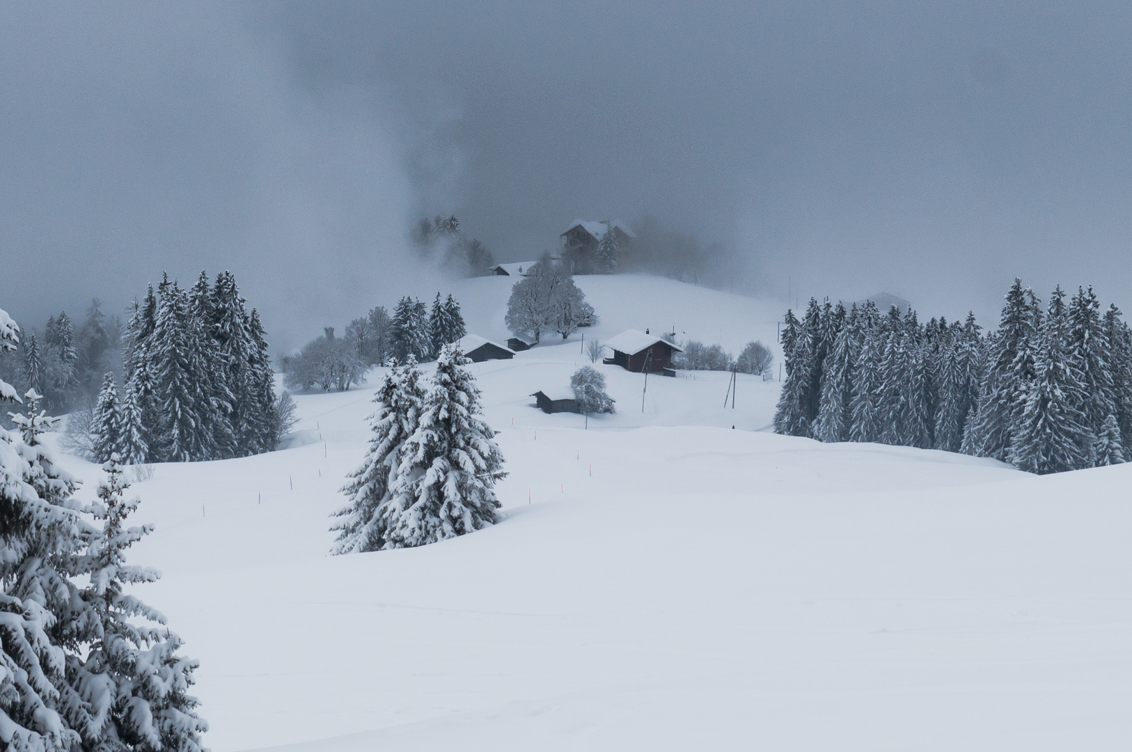 Mystische Berglandschaft