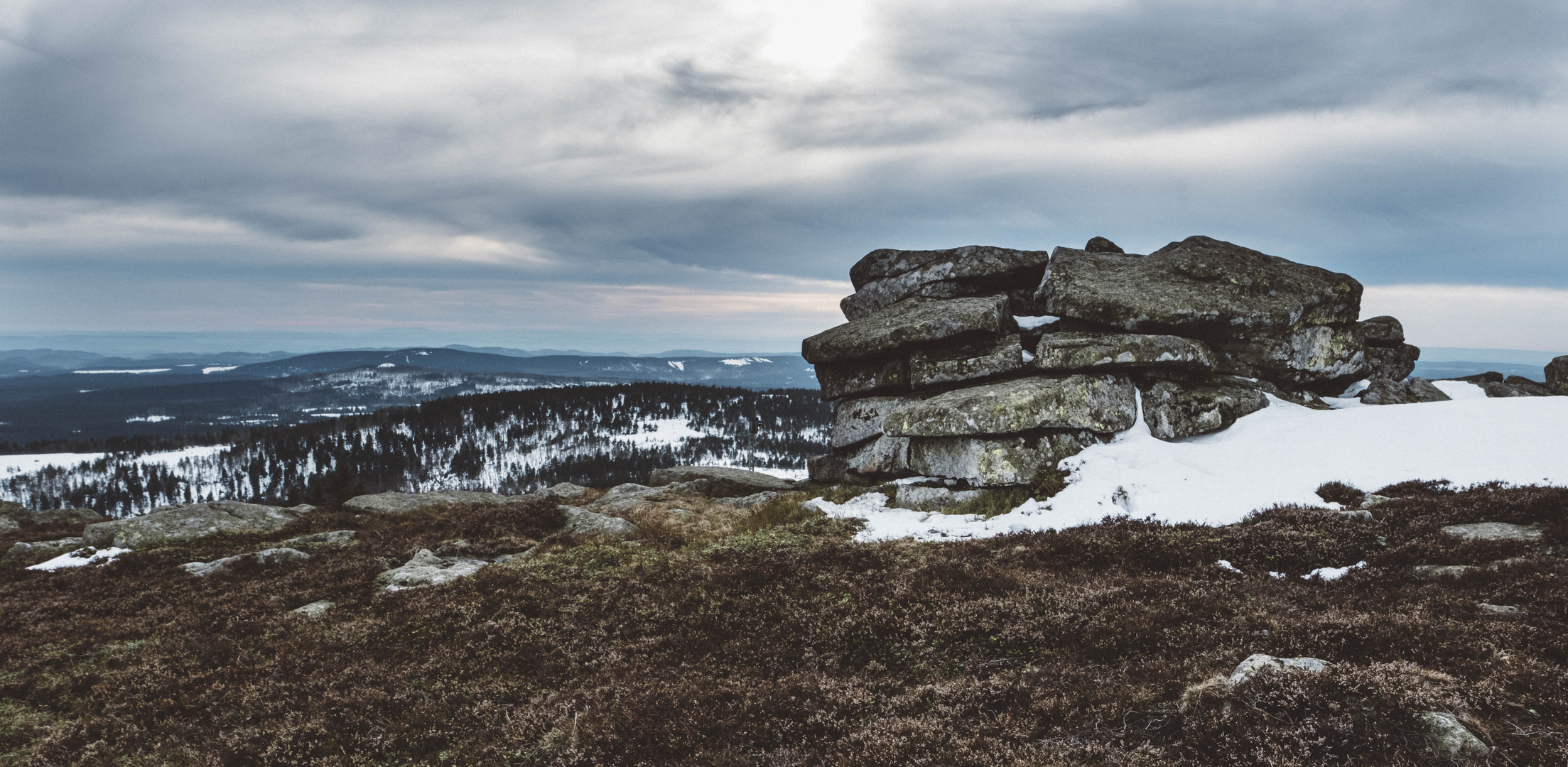 Mystische Felsen auf dem Brocken