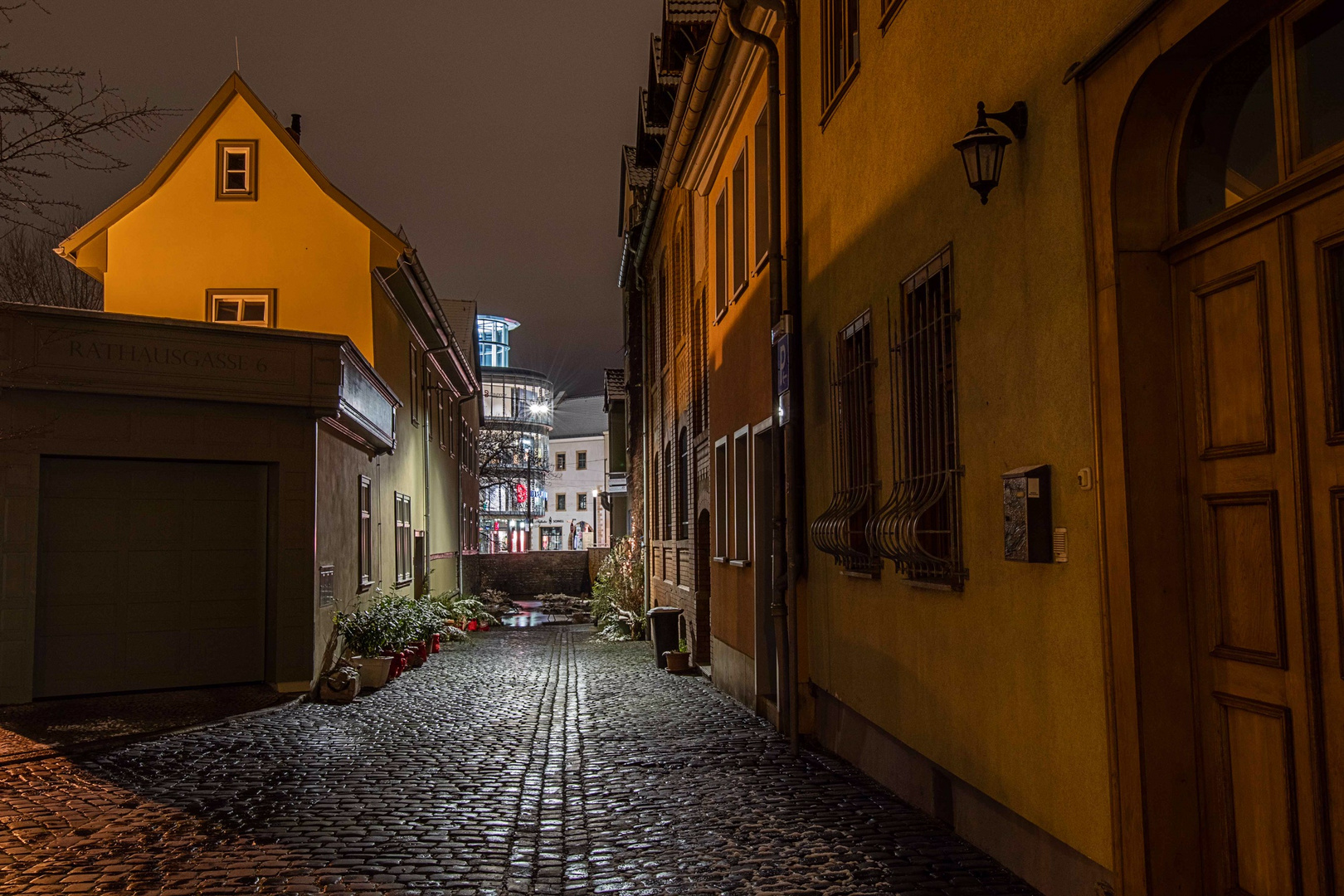 Mystische Gasse mitten in Erfurt 