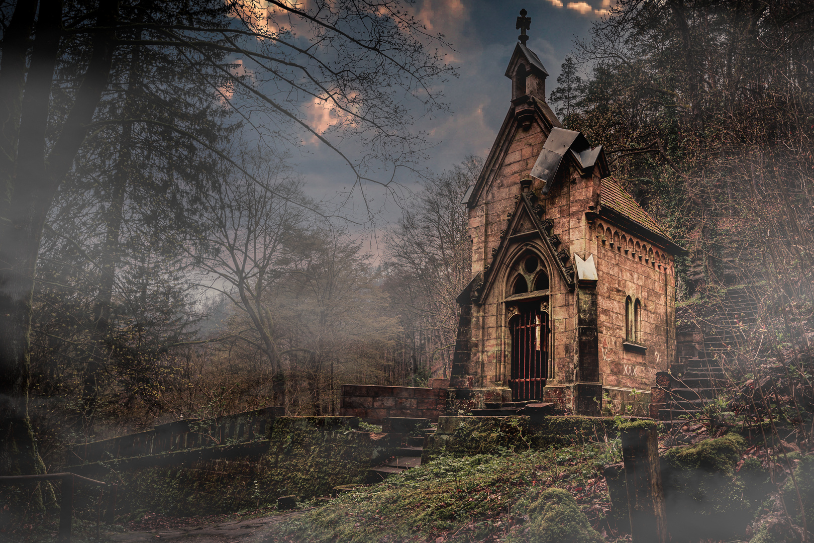 Mystische Kapelle in der Böhmischen Schweiz