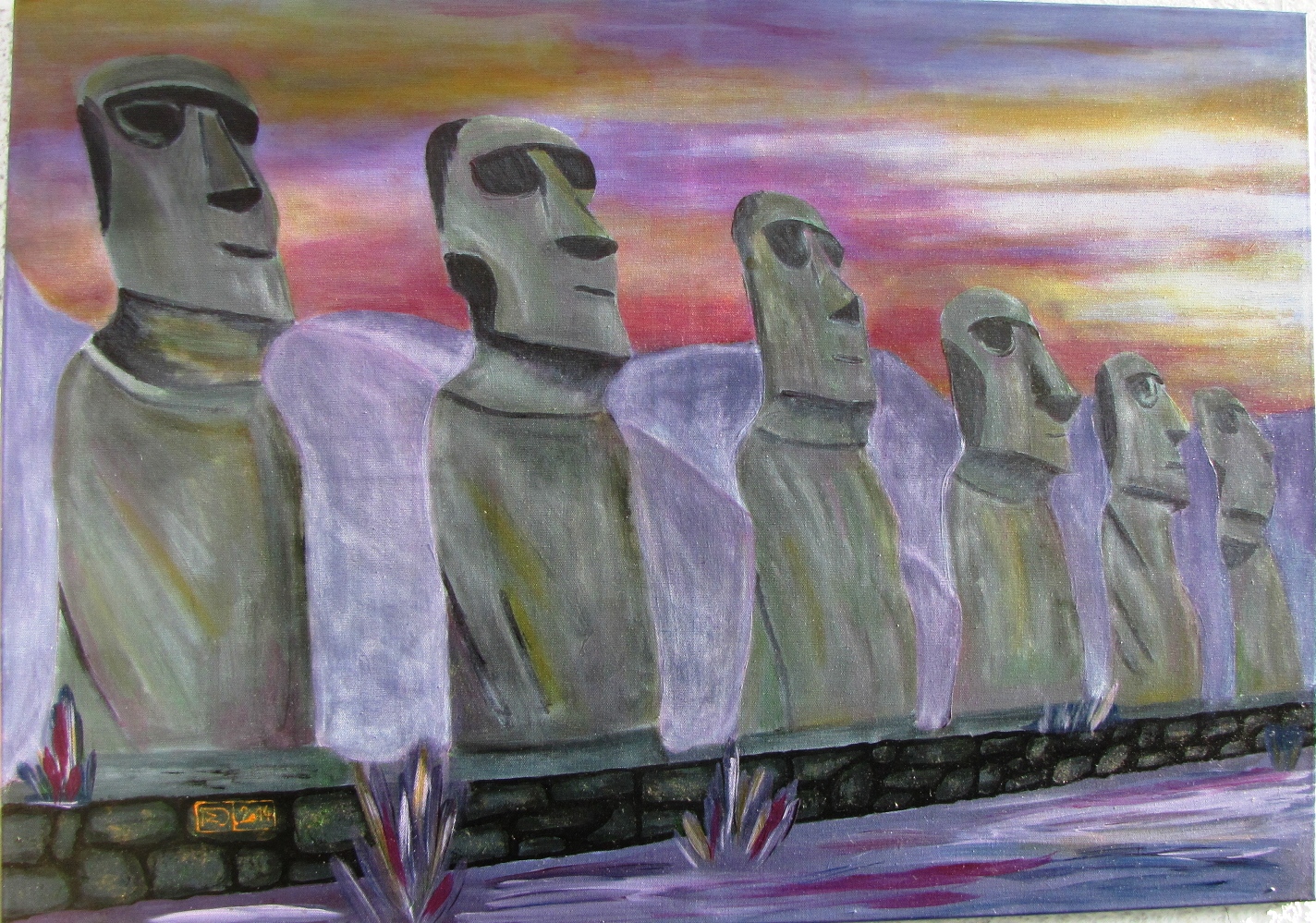 mystische Moai