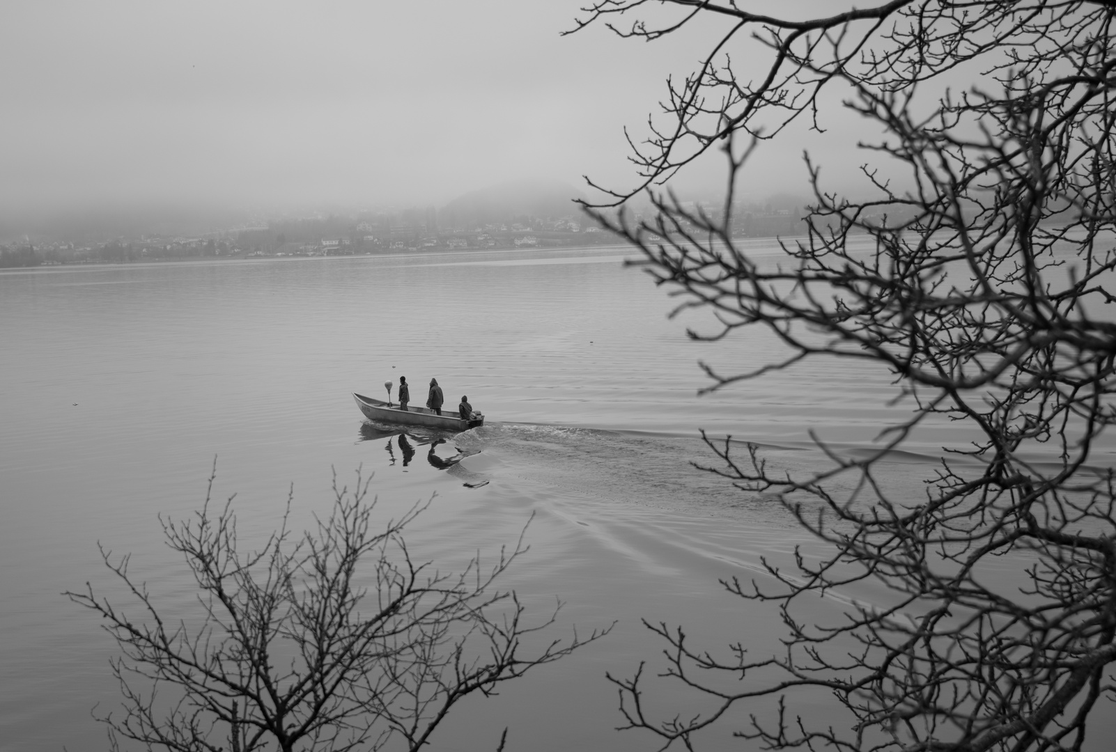 Mystische Stimmung am Traunsee