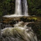 Mystische Wasserfall in Oberösterreich 