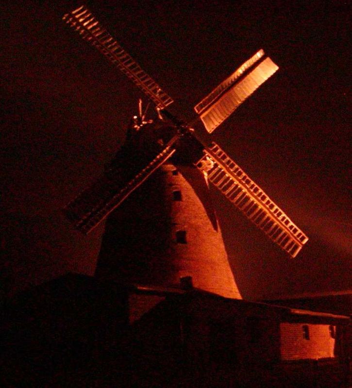 Mystische Windmühle