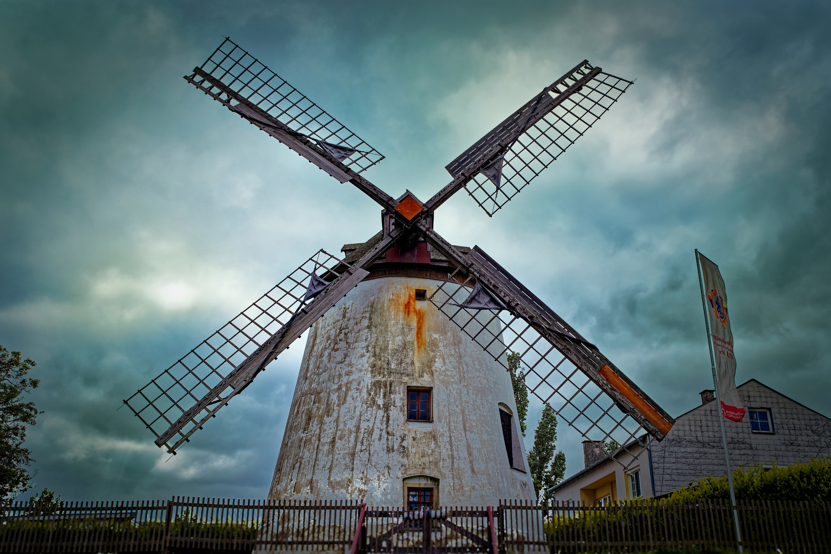 Mystische Windmühle