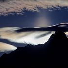 mystischer Bergmorgen (Föhnwolken)