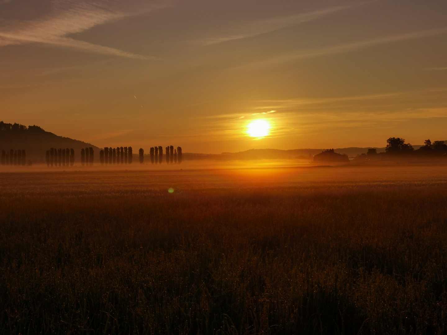 Mystischer Sonnenaufgang 