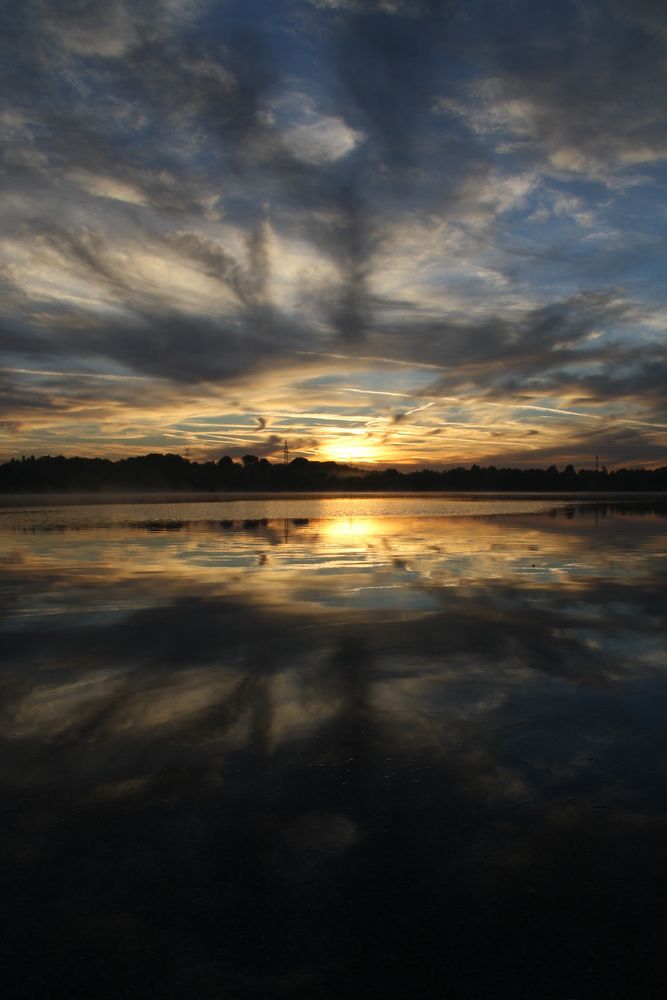 Mystischer Sonnenaufgang von Markus Breuning 