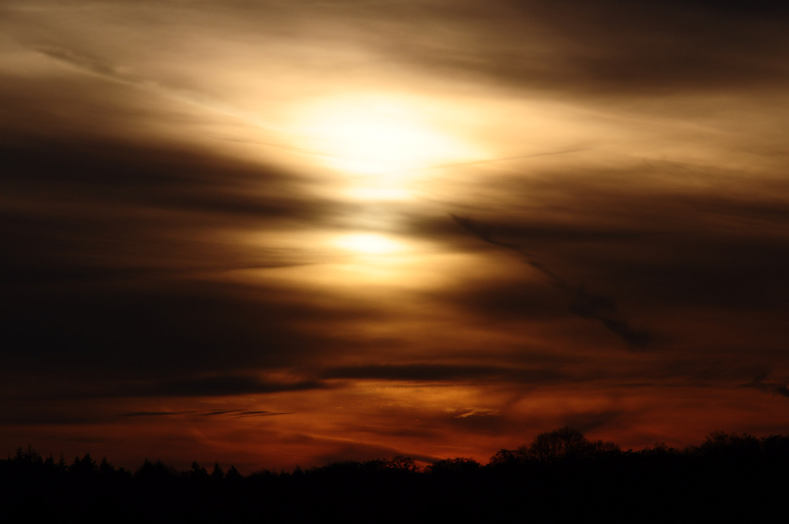 Mystischer Sonnenuntergang