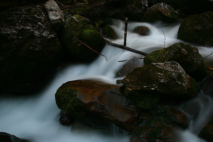 Mystischer Wasserfall