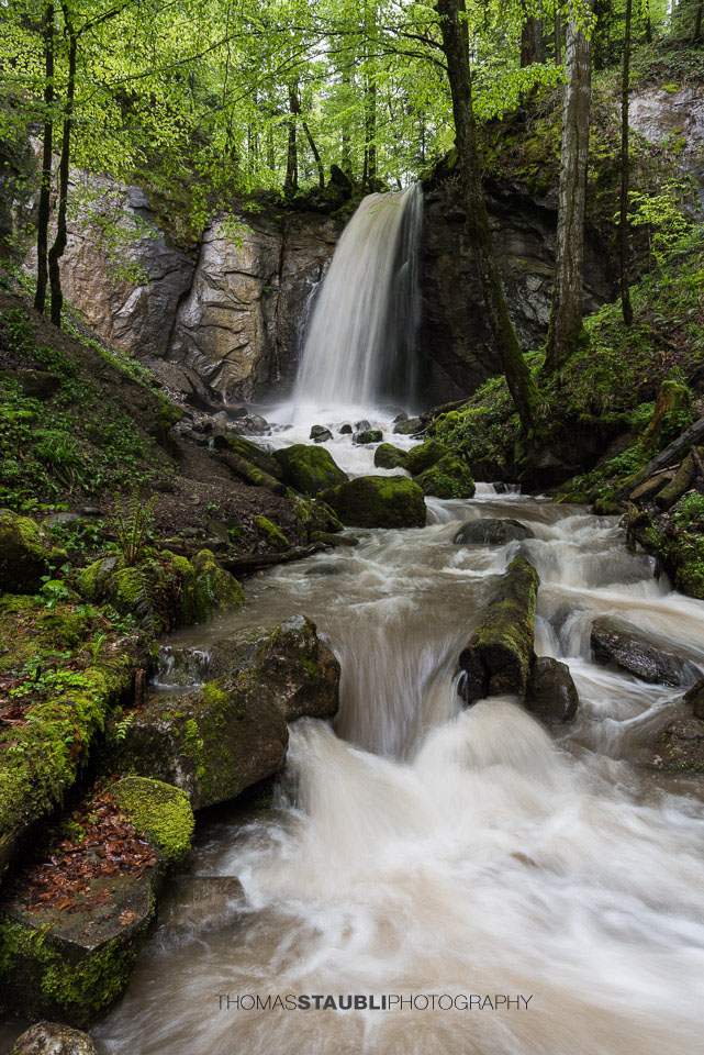 Mystischer Wasserfall