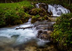 Mystischer Wasserfall