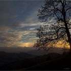 mystisches Abendlicht über dem Stockhorn