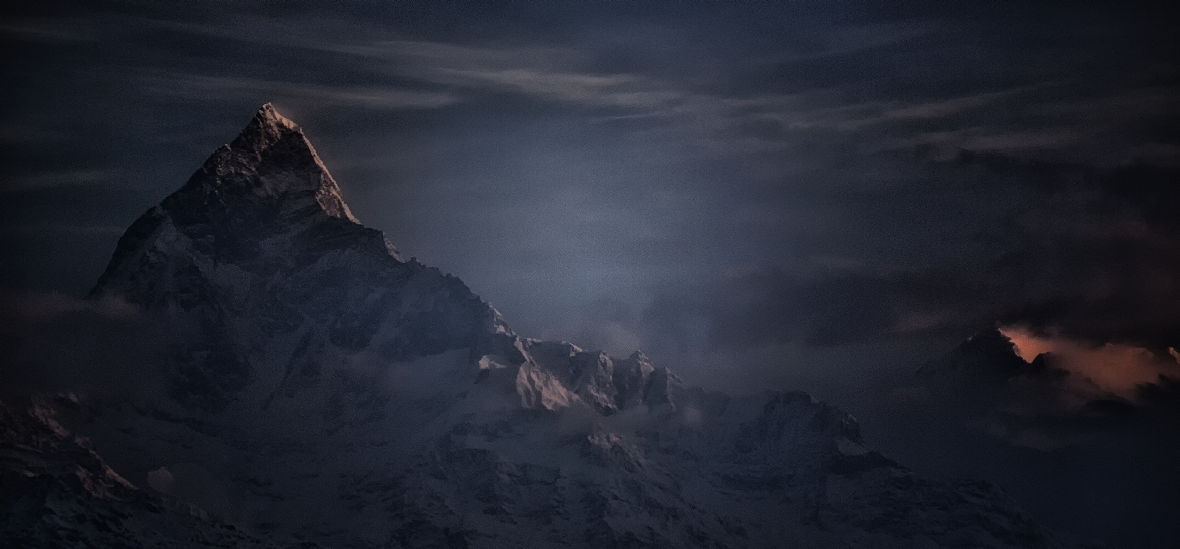 mystisches erstes Licht