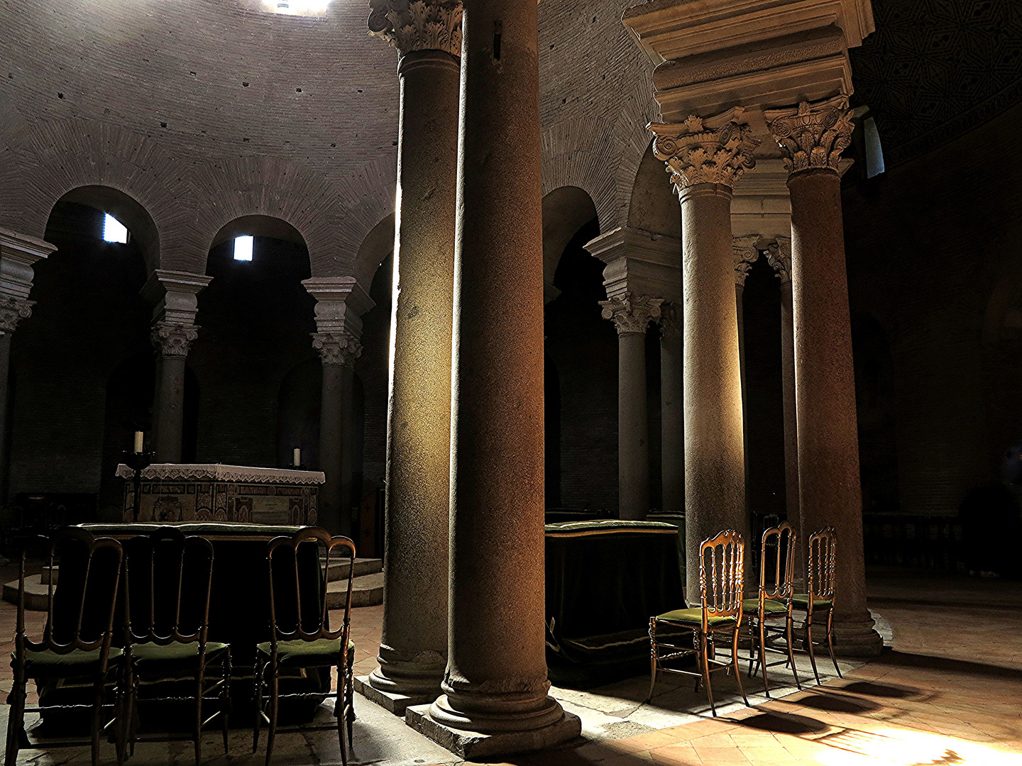 Mystisches Licht in St. Agnese 