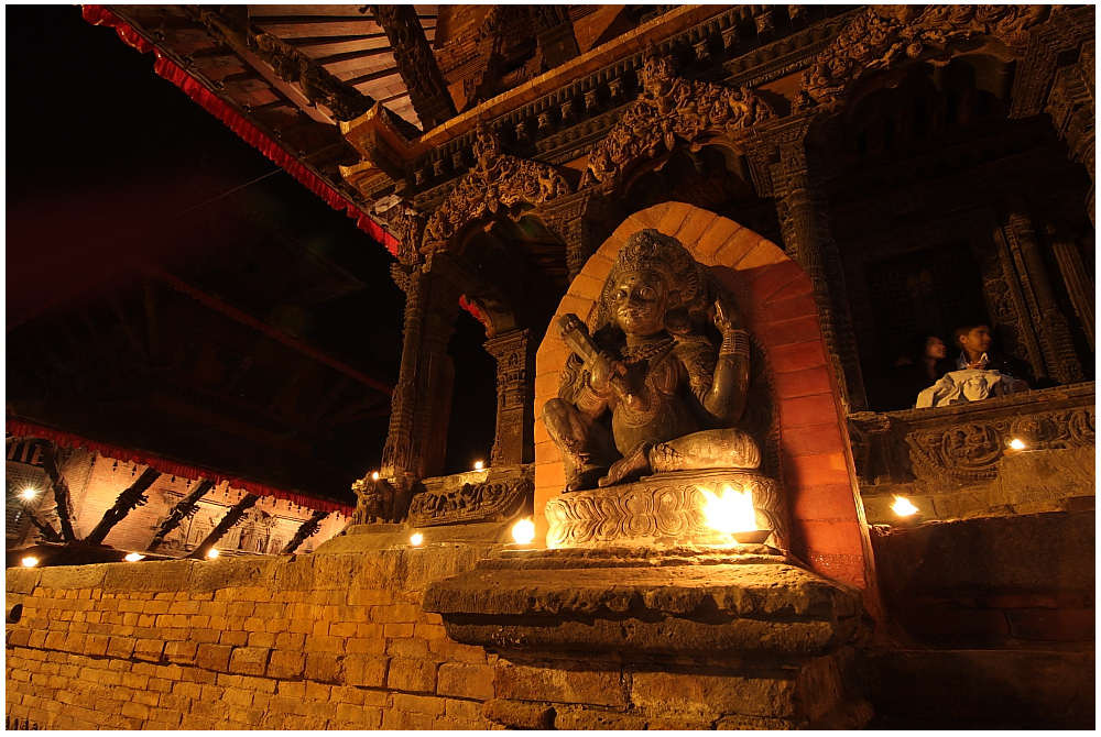 Mystisches Nepal-Tempel am Patan Durbar Square