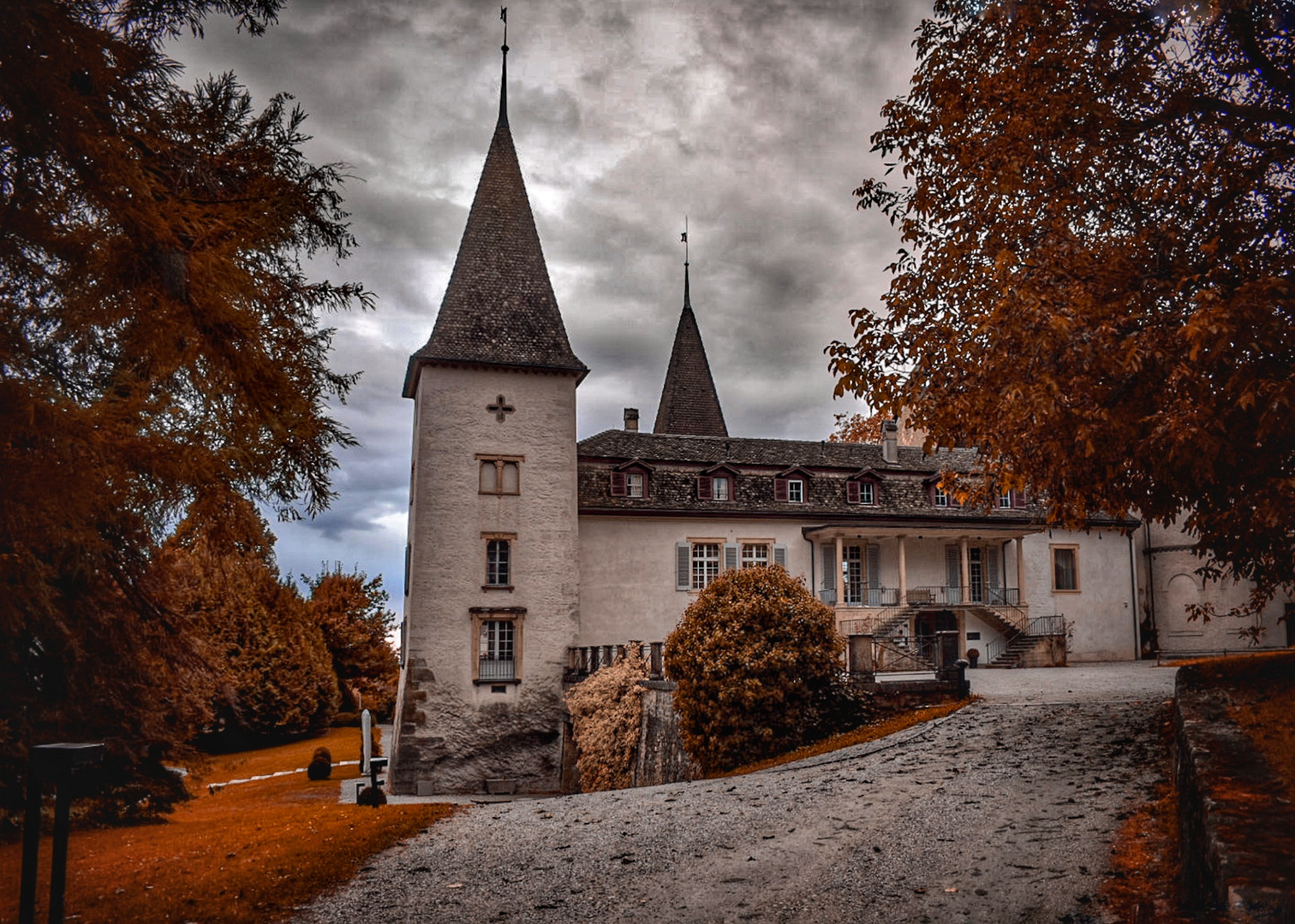 Mystisches Schloss 