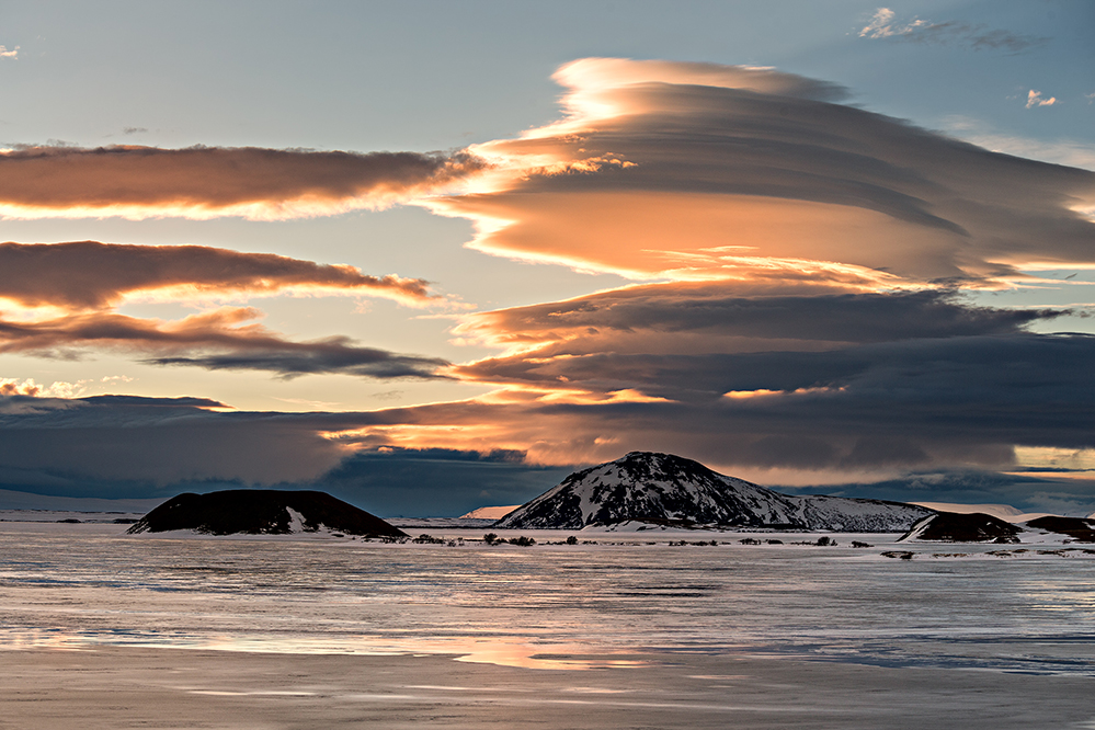 Myvatn, Winterstimmung