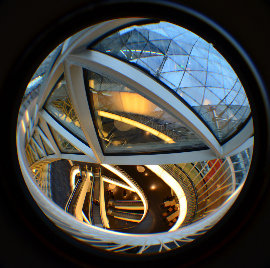 MyZeil, Frankfurt , Fisheye