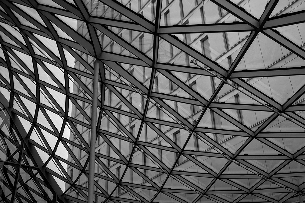 MyZeil in Frankfurt - 3 in s/w