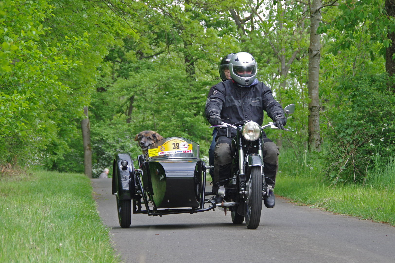 MZ BK 350 Gespann - Baujahr 1957