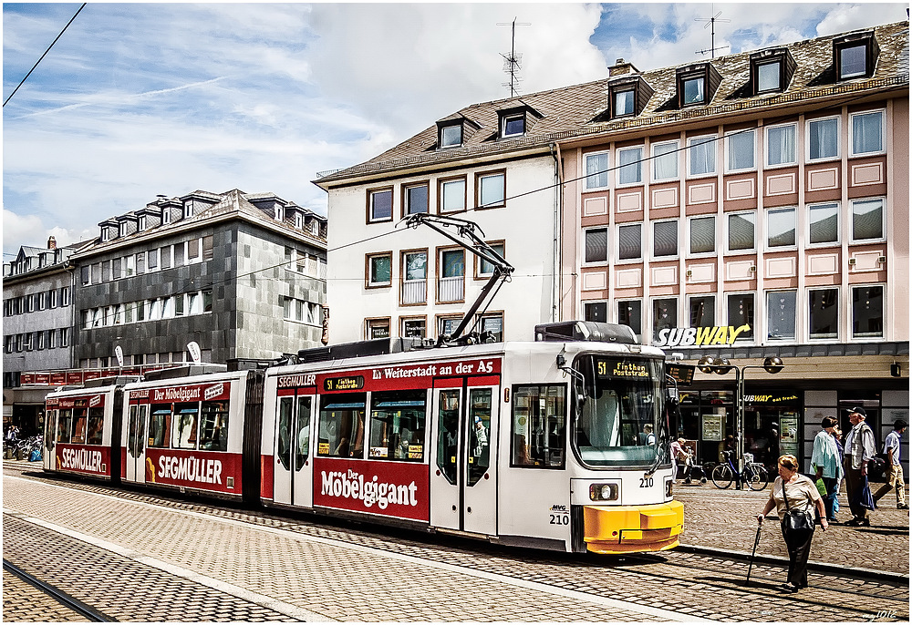 MZ Tw 210 "Segmüller" - Subway von Mainz