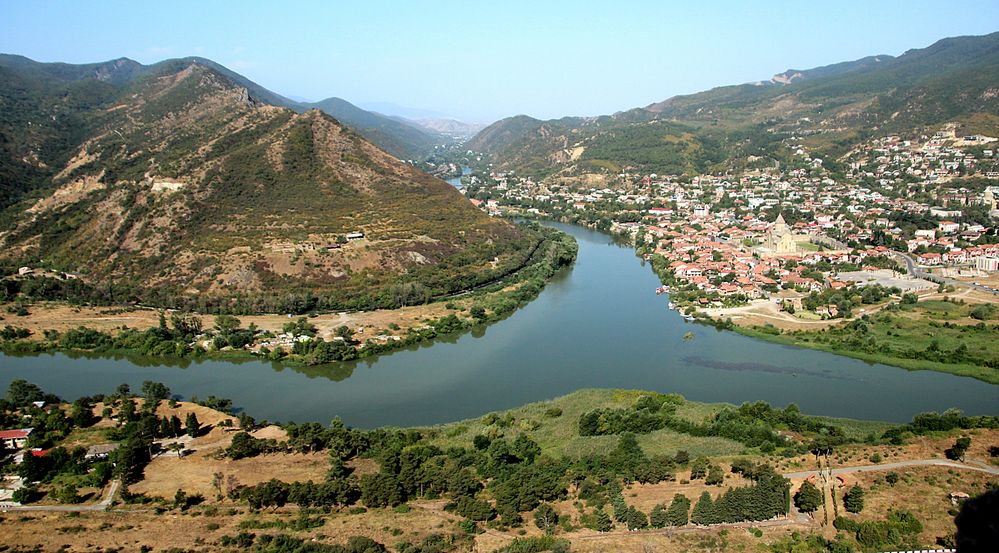 Mzcheta, Stadt am Zusammenfluss