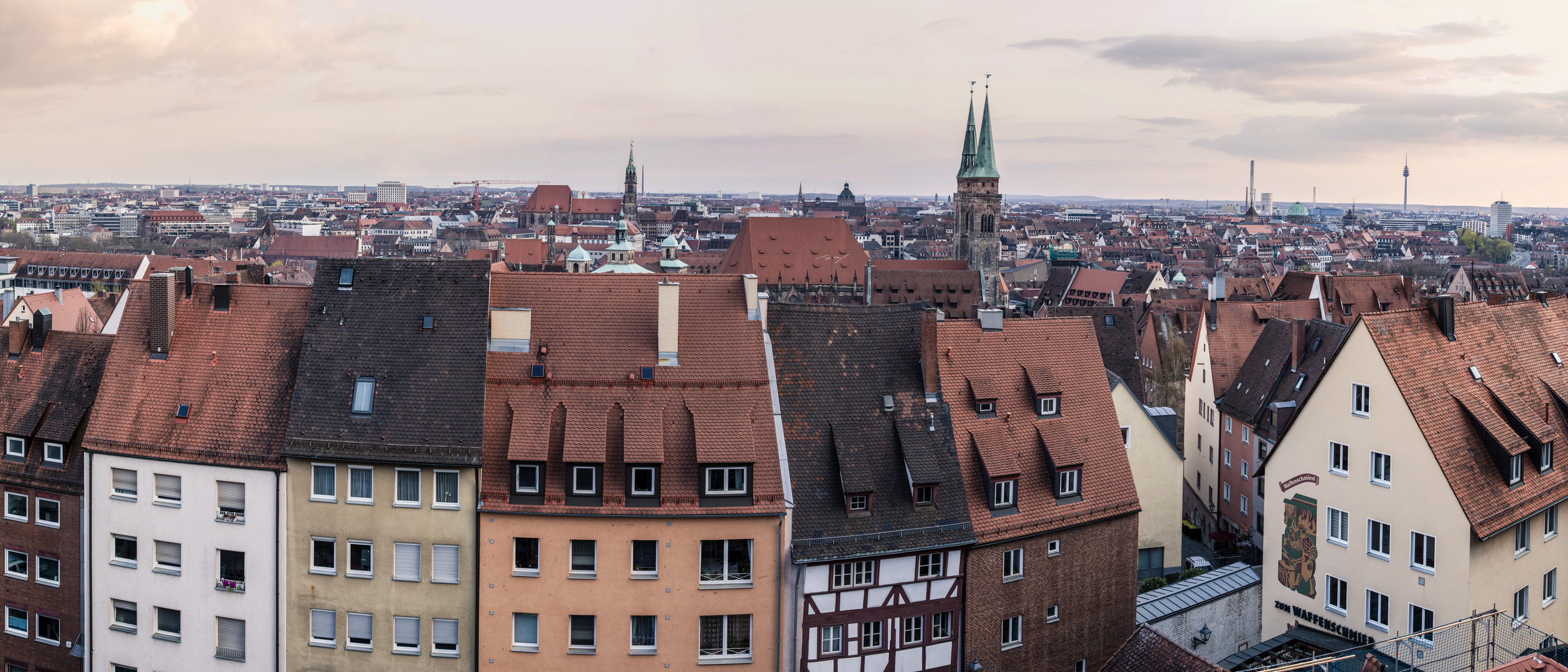 N - Blick von der Kaiserburg