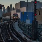 N Train Einfahrt Queensboro Plaza