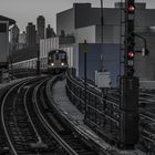 N Train Einfahrt Queensboro Plaza Station