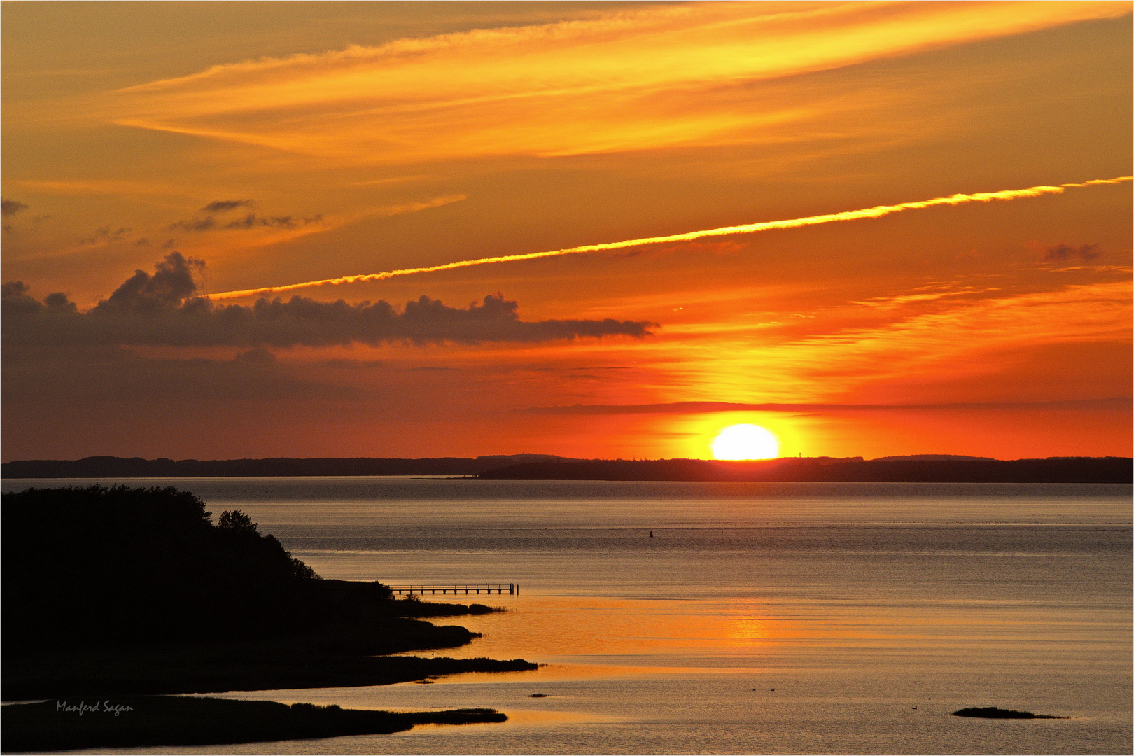 "Na endlich!" Sonnenaufgang am Strelasund... 