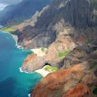 Na Pali Coast by helicopter