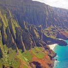 Na Pali Coast vom Heli aus