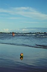 Na praia en Salvador do Bahia / Brasil