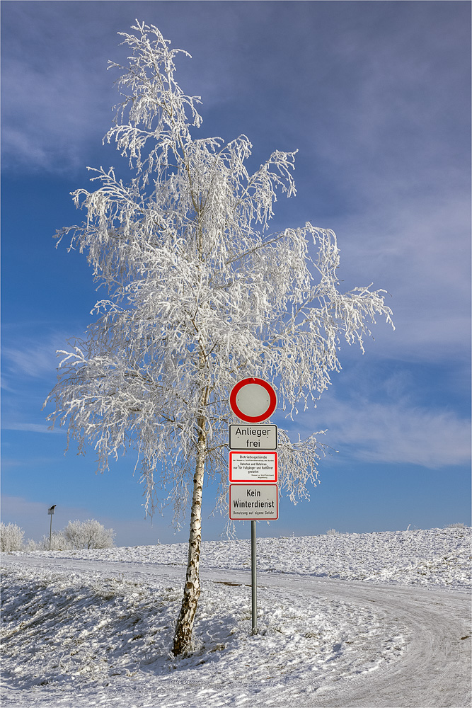 Na prima, kein Winterdienst!