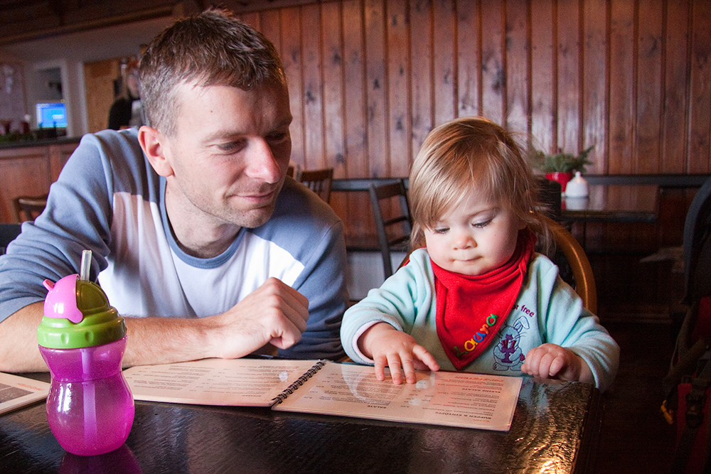 na was willste essen Papa???