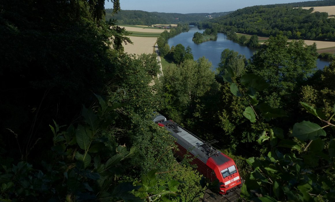 Naab und Regen sind der Donau links gelegen