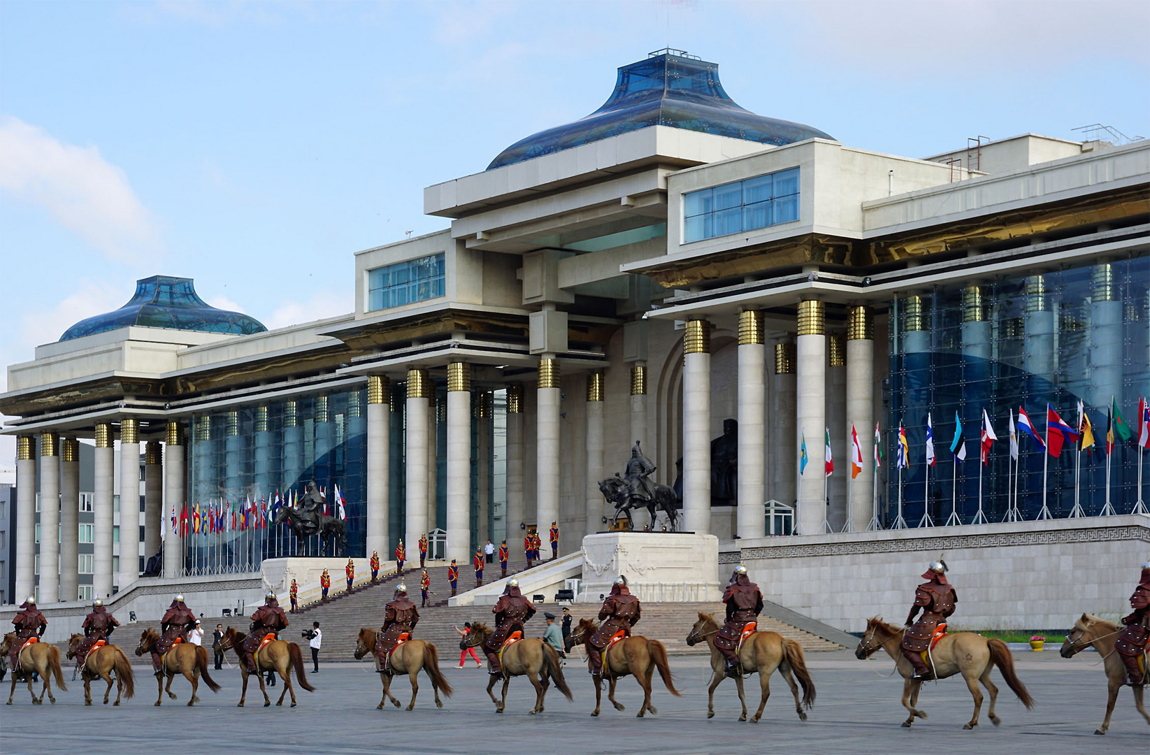 Naadam: Eröffnungszeremonie ...