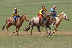 Naadam Pferderennen