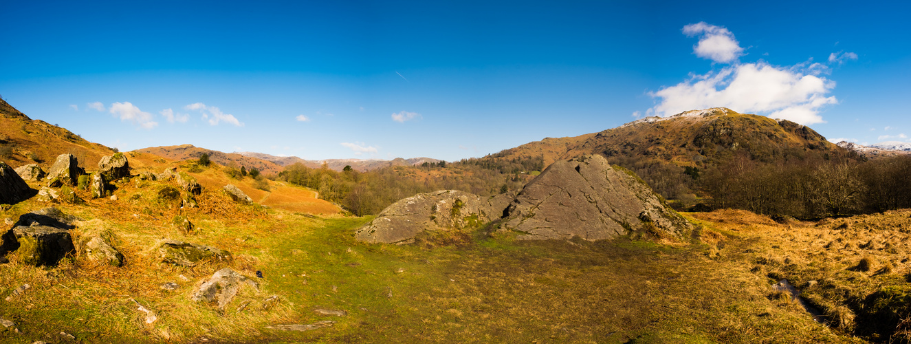 "Nab Scar from Loughrigg Fell"