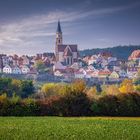 Nabburg, die Altstadt im Herbst 2020